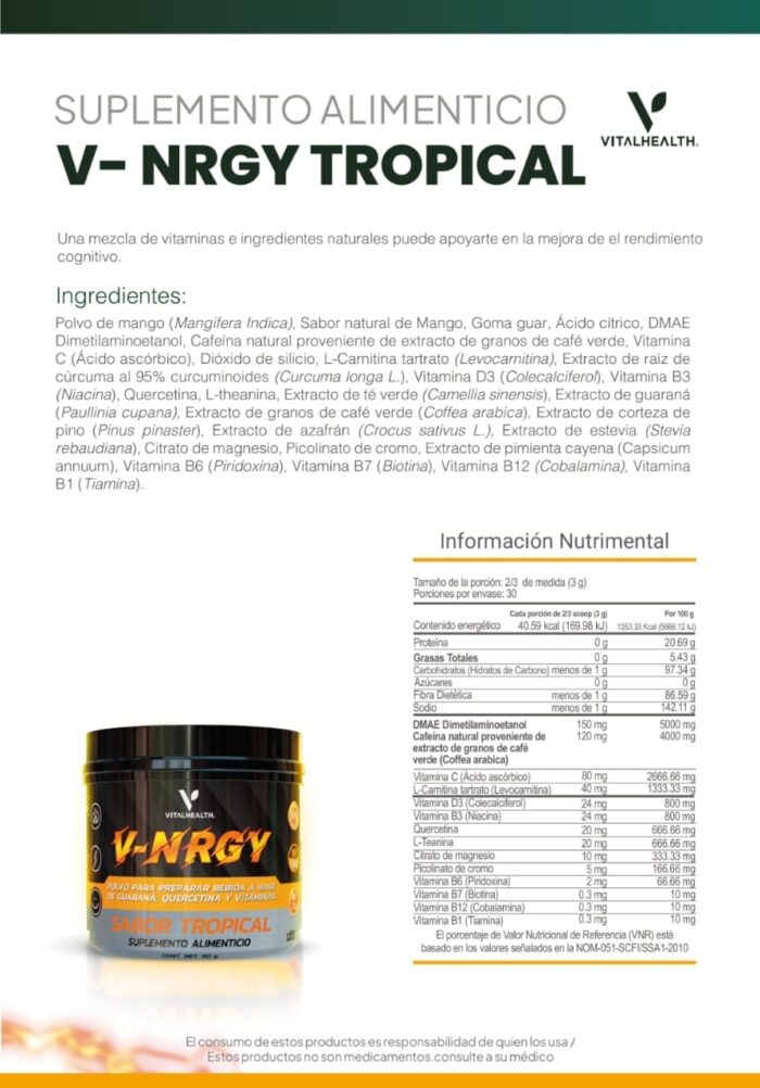 V-NRGY TROPICAL