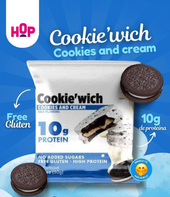 Cookie'wich Cookies and Cream (Caja de 10)